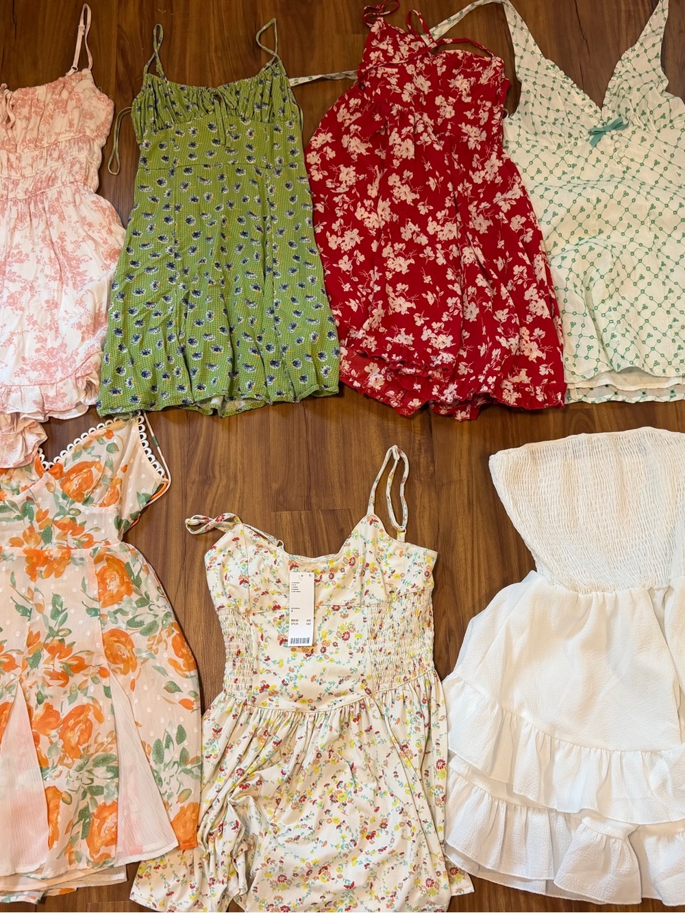 Lot 7 Floral Sundress XS S 2 3 NWT BDG Urban Outfitters